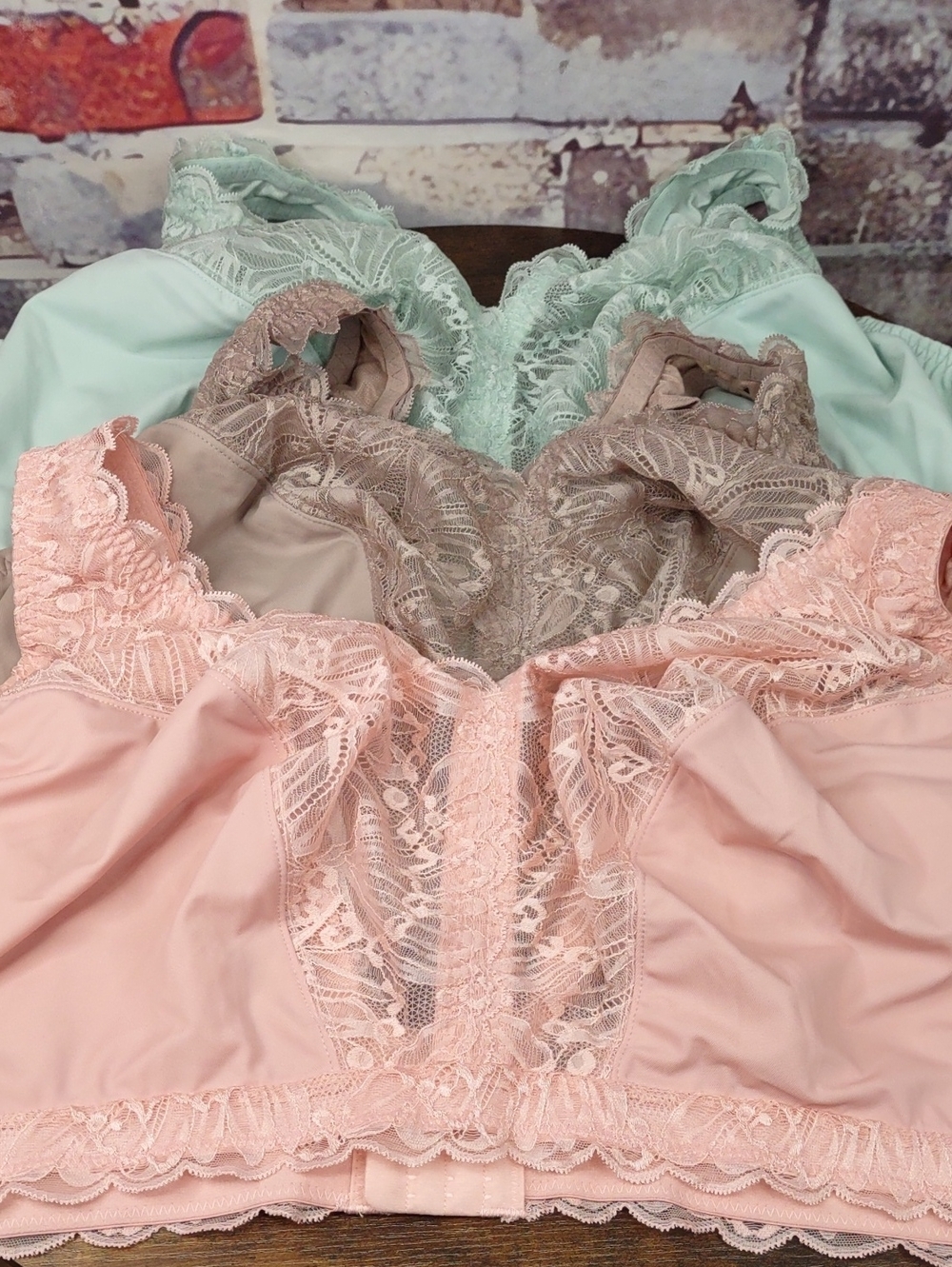 Breezies Lace Bras Set Of 3